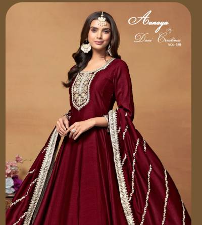  AANAYA VOL 189  DANI CREATION DESIGNERS GOWNS WHOLESALER IN INDIA